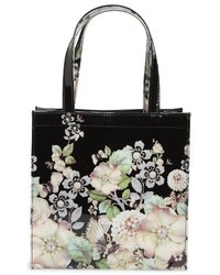 Ted Baker London Gem Garden Small Icon Tote Black