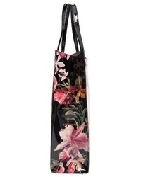 Ted Baker London Large Icon Lost Gardens Tote Black