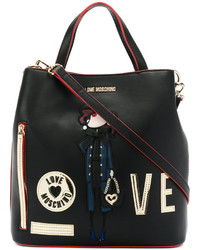 Love Moschino Piping Contrast Tote