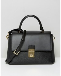 Ted Baker Top Handle Tote Bag With Lock Detail