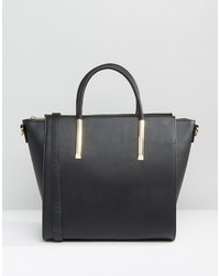 Asos Wing Tote Bag With Metal Fitting