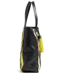 Rebecca Minkoff X Feed Woven Tote Bag Black