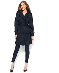 London Fog All Weather Hooded Trench Coat