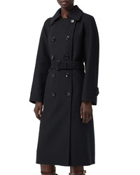 Burberry Amersham Double Face Cashmere Trench Coat