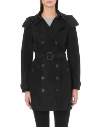 Burberry Balmoral Packaway Hooded Shell Trench Coat