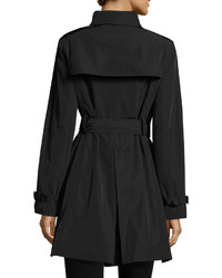 Jane Post Belted Tech Fabric Trenchcoat