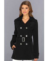 Calvin Klein Belted Trench Coat W Removable Hood Cw442840