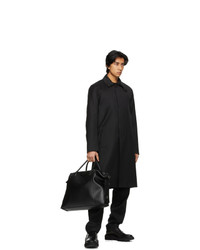 Givenchy Black Patch Trench Coat