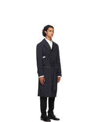 Maison Margiela Black Recycled Packable Trench Coat