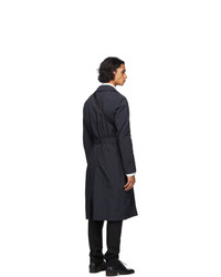 Maison Margiela Black Recycled Packable Trench Coat