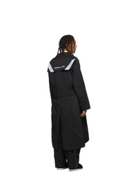 Sankuanz Black Trench Coat