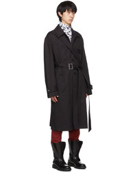 Yuki Hashimoto Black Trench Coat