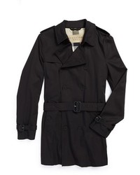 Burberry Brit Kensington Extra Trim Fit Wind Water Resistant Trench Coat