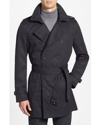 Burberry Brit Kensington Extra Trim Fit Wind Water Resistant Trench Coat