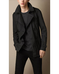 Burberry Short Technical Trench Coat