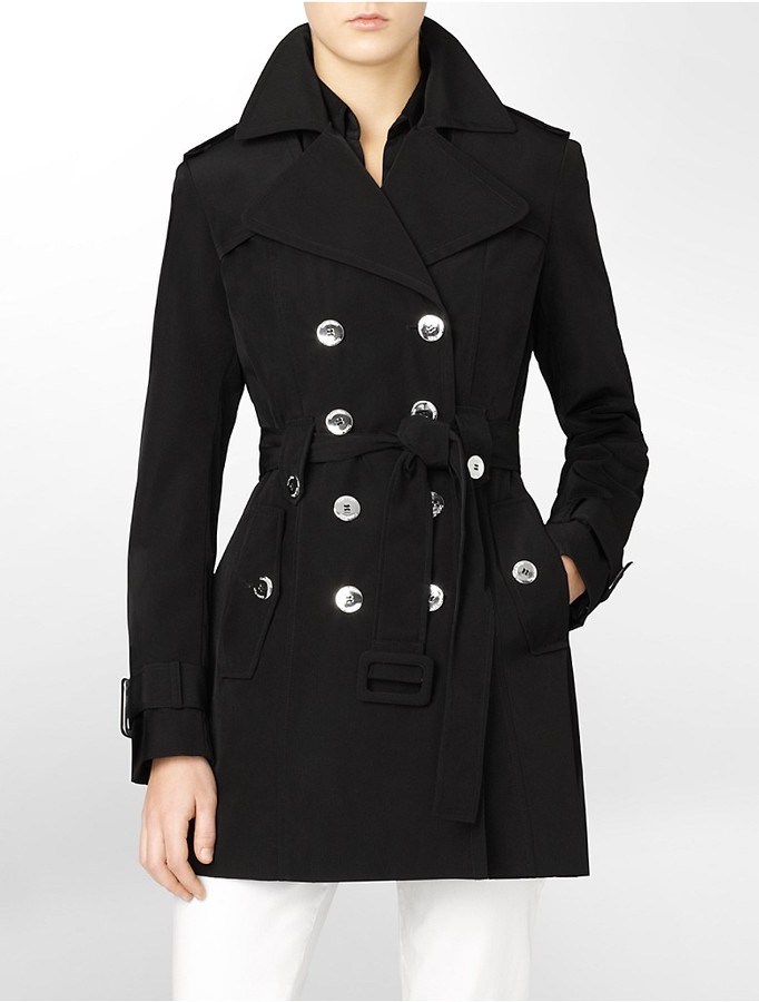 Calvin Klein Belted Trench Coat, $129 | Calvin Klein | Lookastic
