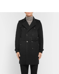 Burberry Cashmere And Virgin Wool Blend Trench Coat
