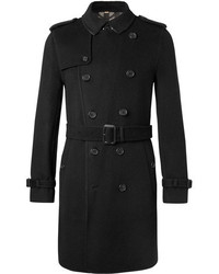 Burberry Cashmere And Virgin Wool Blend Trench Coat
