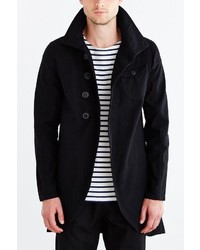 UO Charles 12 Button Up Long Tail Jacket