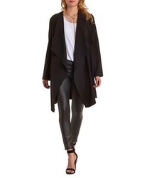 Charlotte Russe Long Line Cascade Trench Coat