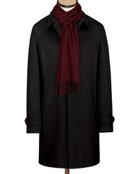 Charles Tyrwhitt Classic Fit Black Raincoat