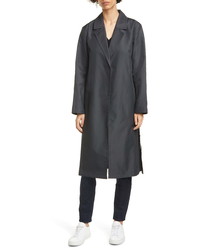 Eileen Fisher Cotton Blend Trench Coat
