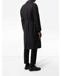 Burberry Cotton Gabardine Trench Coat With Warmer