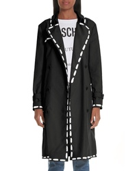 Moschino Dotted Line Trench Coat