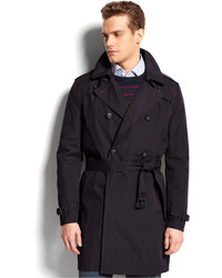 Tommy Hilfiger Double Breasted Belted Trench Coat