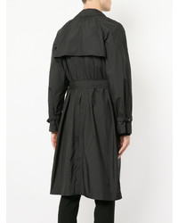Zambesi Double Breasted Color Blocked Trench Coat