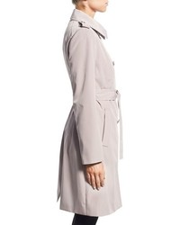 Calvin Klein Double Breasted Long Trench Coat