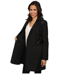 DKNY Double Breasted Multi Media Trench