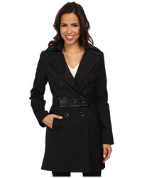 DKNY Double Breasted Multi Media Trench