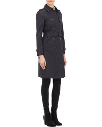 Barneys New York Double Breasted Trench Coat