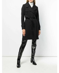 Plein Sud Double Breasted Trench Coat