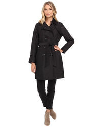 Ellen Tracy Double Breasted Trench Coat