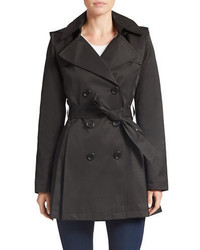 Via Spiga Double Breasted Trench Coat