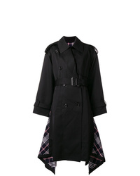 Juun.J Double Breasted Trench Coat