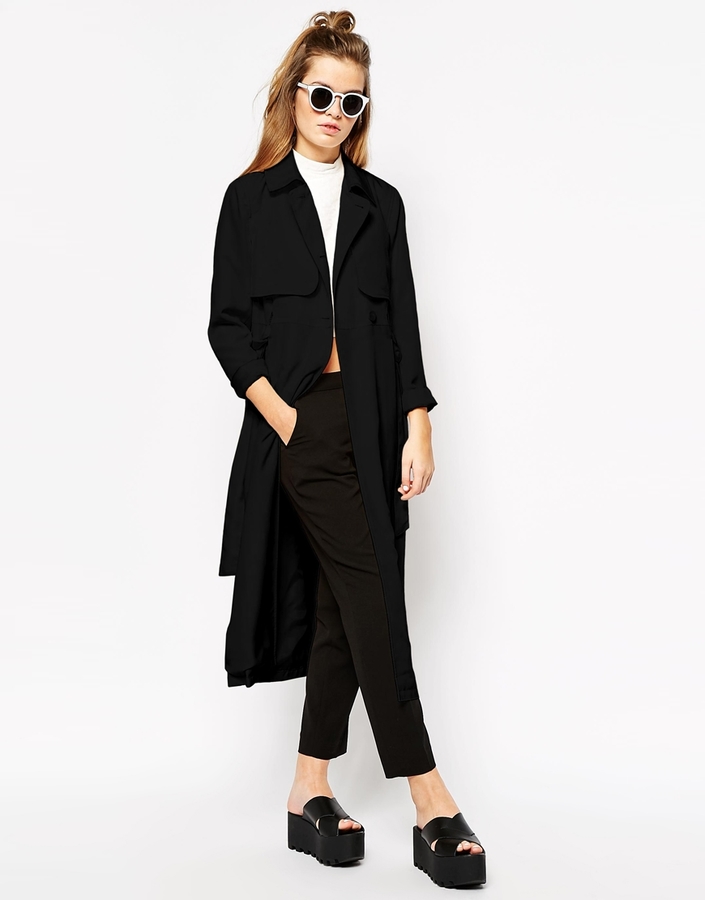 First I First I Trench Coat, $69 | Asos | Lookastic