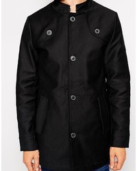 Selected Funnel Neck Trench Coat