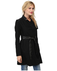 French Connection Inverted Collar Trench