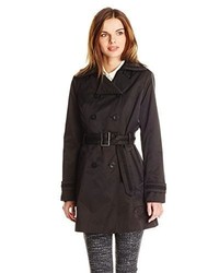Jessica Simpson Double Breasted Trench Coat With Lace