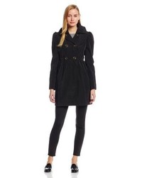 Kenneth Cole New York Double Breasted Trench Coat