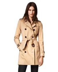 Burberry Kensington Mid Length Heritage Trench Coat