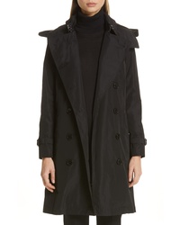 Burberry Kensington Trench Coat With Detachable Hood
