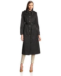 London Fog Long Single Breasted Trench Coat