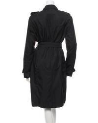 Prada Long Sleeve Trench Coat