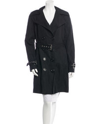 Michael Kors Michl Kors Double Breasted Trench Coat