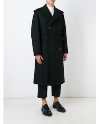 Yohji Yamamoto Vintage Oversized Trench Coat Black