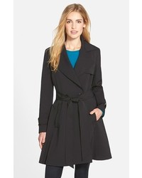 Trina Turk Phoebe Double Breasted Trench Coat